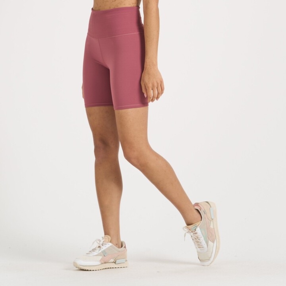 Vuori Studio Ribbed Shorts - Cedar